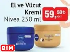 NİVEA EL VE VÜCUT KREMİ NİVEA EL VE VÜCUT KREMİ